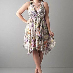 Iris Uneven Hem Dress